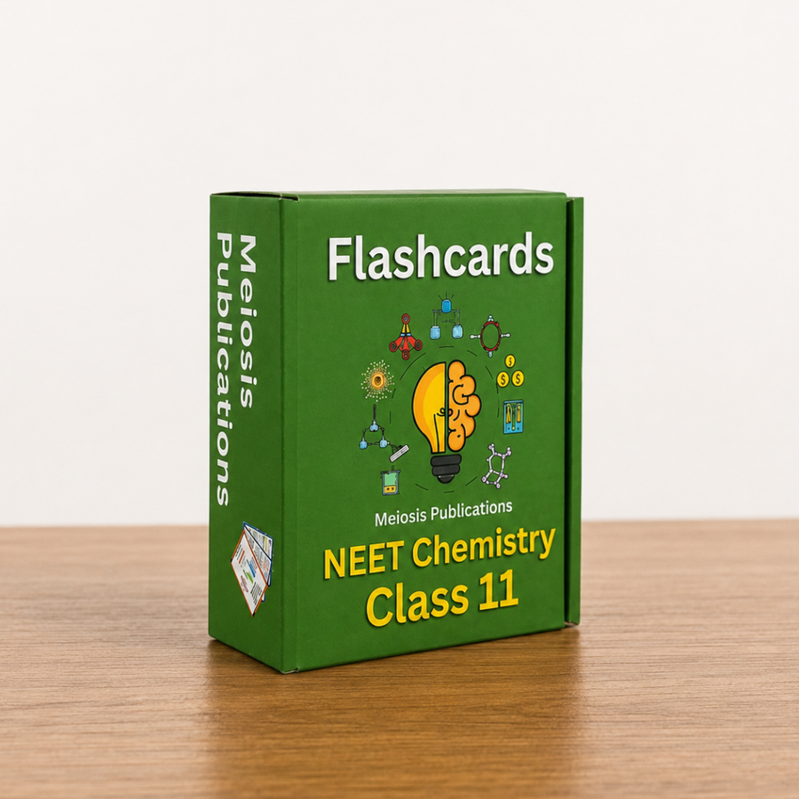 NEET UG Flashcards for Chemistry | Class 11 | Meiosis Publications