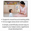 Little Look Cards – Developmental Flashcards for Infants (0–15 Months) | 50 Cards | MeioKids