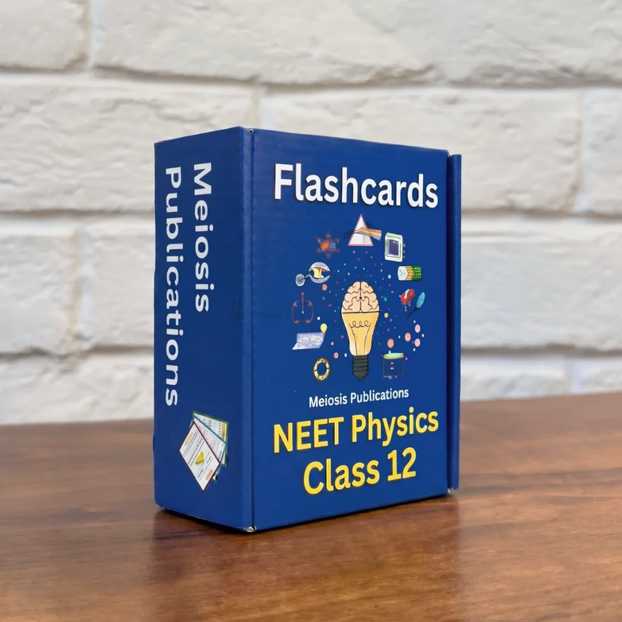 NEET UG Flashcards for Physics | Class 12 | Meiosis Publications