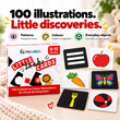Little Look Cards – Developmental Flashcards for Infants (0–15 Months) | 50 Cards | MeioKids