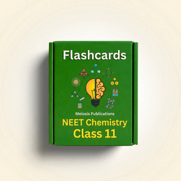 NEET UG Flashcards for Chemistry | Class 11 | Meiosis Publications