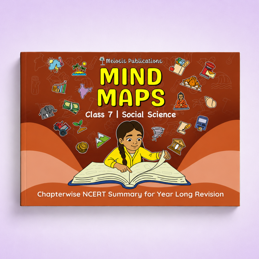 Mind Maps for Class 7 – Social Science (Part 1 & 2) | CBSE | Meiosis Publications