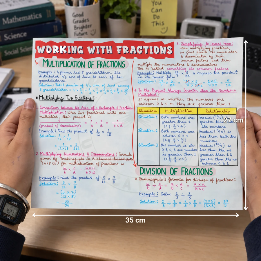 Mind Maps for Class 7 – Mathematics | CBSE | Meiosis Publications