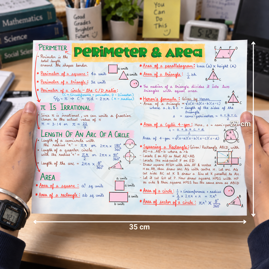 CBSE Class 9 Mind Maps | Science + Maths (Part 1 & 2) | CBSE | Meiosis Publications