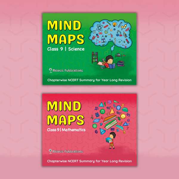 CBSE Class 9 Mind Maps | Science + Maths | CBSE 2026-27 Session | New Edition | Meiosis Publications