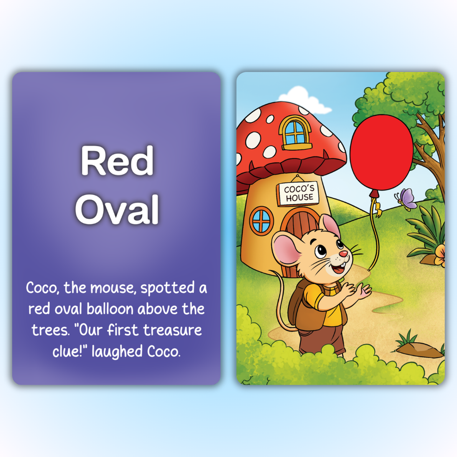 Katha Series – Little Learners Colors and Shapes Cards | Story-Based | 2–5 Years | Meiokids