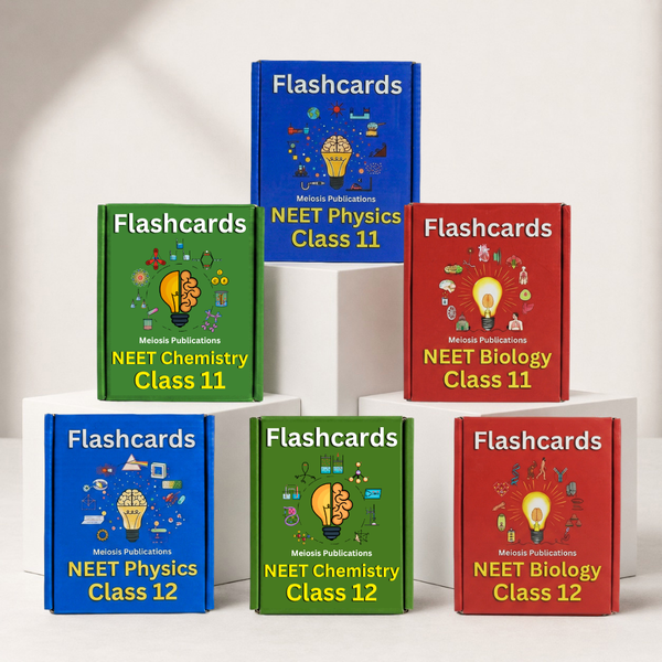 Complete NEET UG PCB Flashcards | Class 11+12 | Meiosis Publications