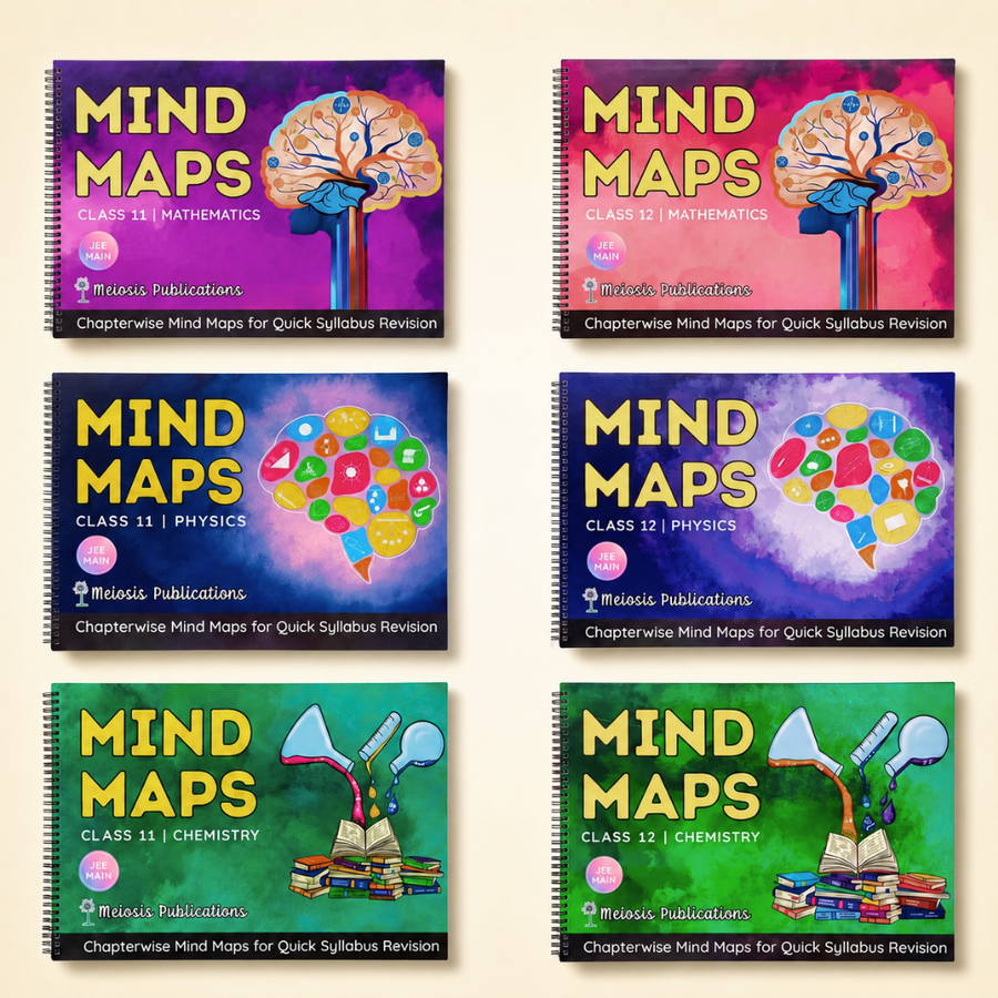 Complete JEE Main PCM Mind Maps | Class 11+12 | Meiosis Publications