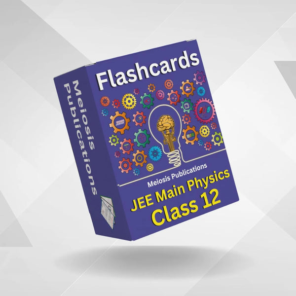 JEE Main Flashcards for Physics & Chemistry | Class 11+12 | Meiosis Publications