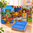 Katha Series – Little Learners Fruits Cards | Story-Based 24 Fruits | 2-5 Years | Meiokids