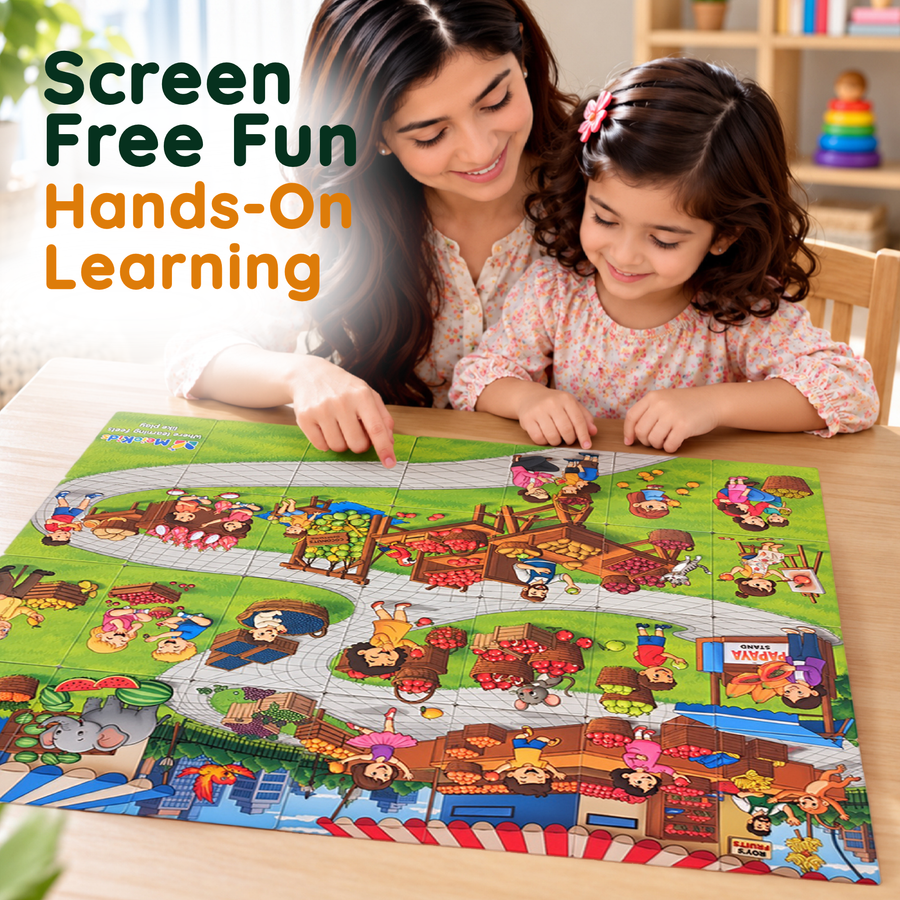 Katha Series – Little Learners Fruits Cards | Story-Based 24 Fruits | 2-5 Years | Meiokids