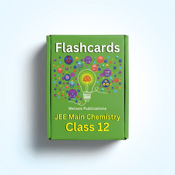 JEE Main Flashcards for Chemistry | Class 12 | Meiosis Publications