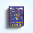 JEE Main Flashcards for Physics | Class 11 | Meiosis Publications