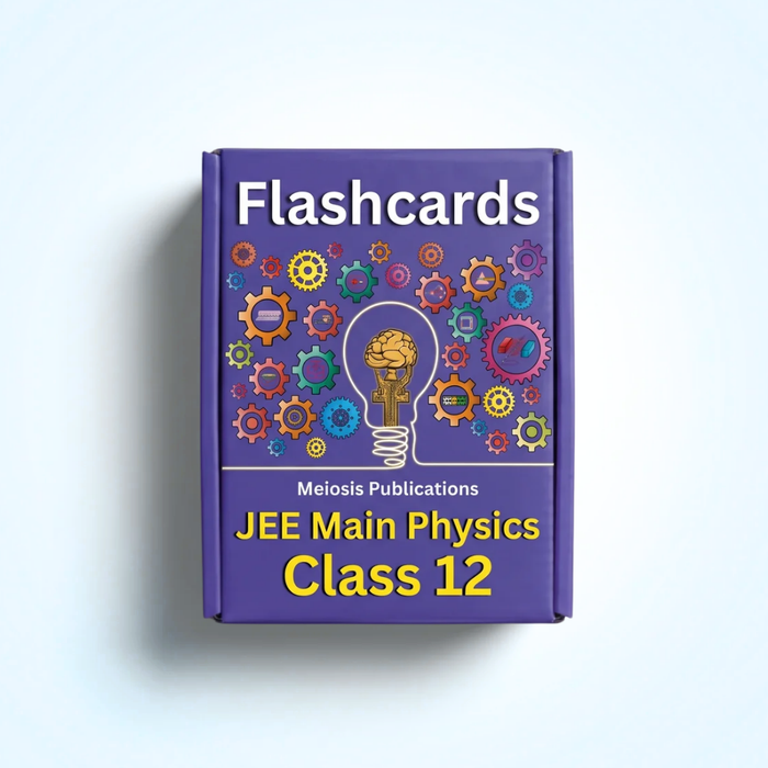 JEE Main Flashcards for Physics | Class 12 | Meiosis Publications