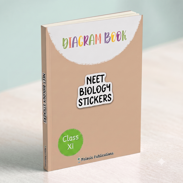 NEET UG Diagram Book for Biology | Class 11 | Meiosis Publications