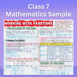 Mind Maps for Class 7 – Mathematics | CBSE | Meiosis Publications