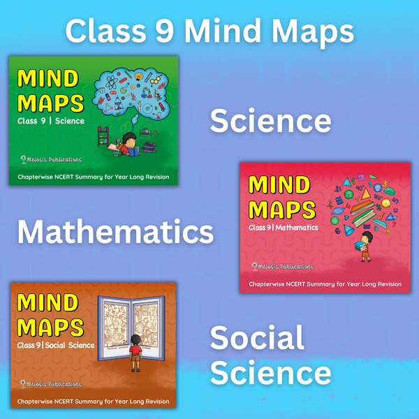 Complete CBSE Class 9 Mind Maps | Science + Maths + Social Science | CBSE  | Meiosis Publications