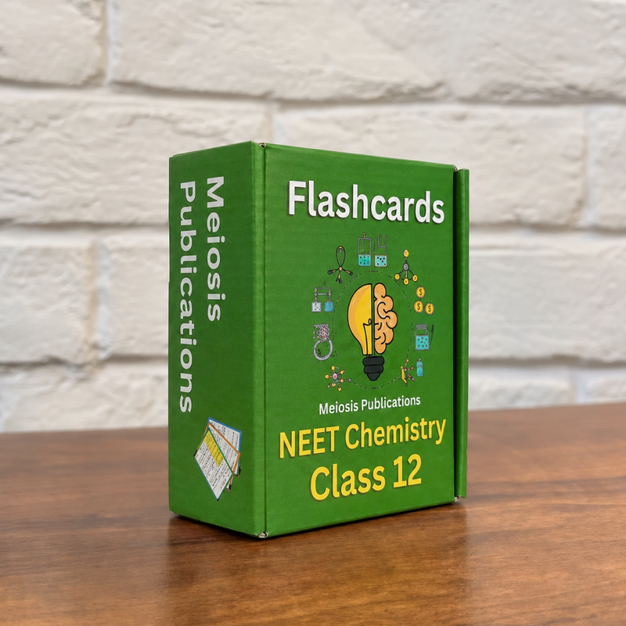 NEET UG Flashcards for Chemistry | Class 12 | Meiosis Publications