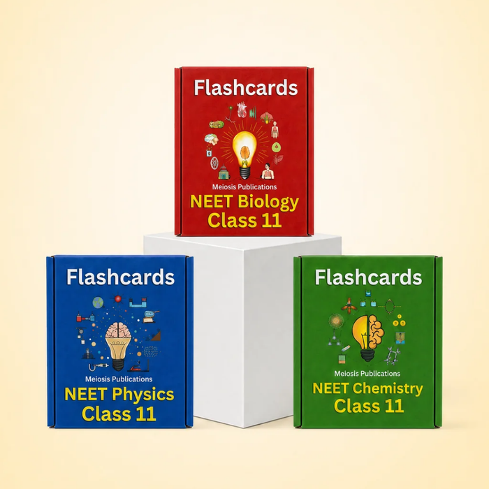 Complete NEET UG PCB Flashcards | Class 11 | Meiosis Publications