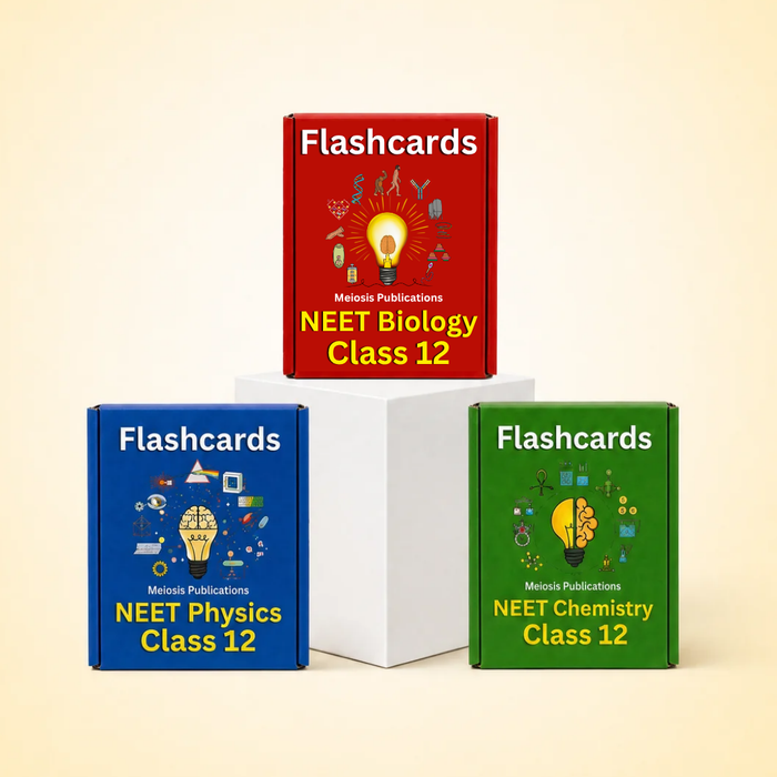 Complete NEET UG PCB Flashcards | Class 12 | Meiosis Publications
