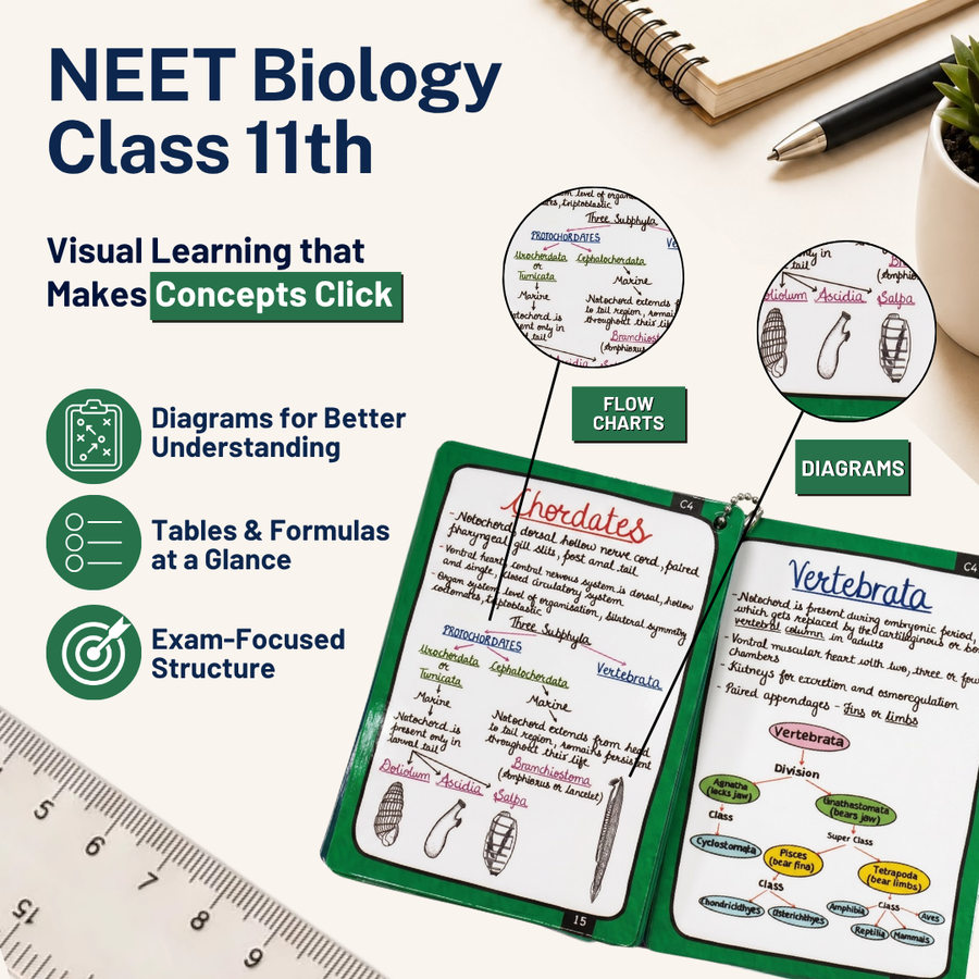 Complete NEET PCB Flashcards | Class 11+12 | Meiosis Publications