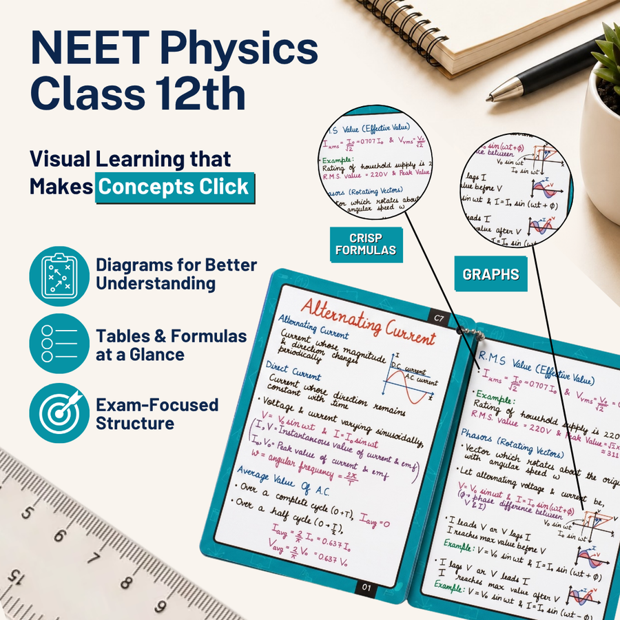 Complete NEET PCB Flashcards | Class 12 | Meiosis Publications