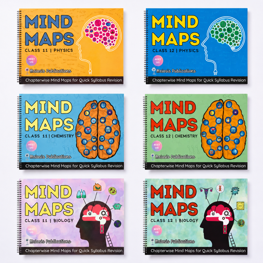 Complete NEET UG PCB Mind Maps | Class 11+12 | Meiosis Publications