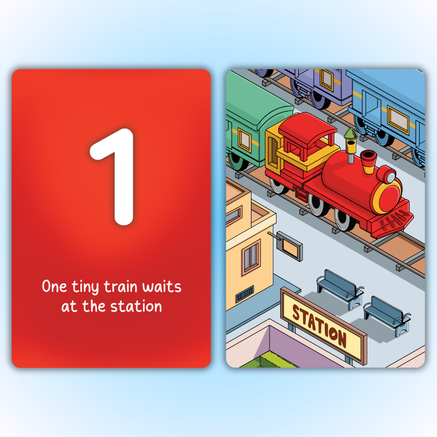 Katha Series – Little Learners Numbers Cards | Story-Based 0-20 | 2-5 Years | Meiokids