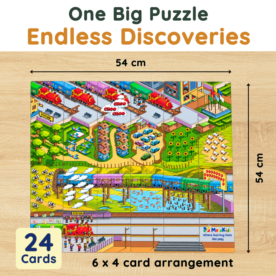 Katha Series – Little Learners Numbers Cards | Story-Based 0-20 | 2-5 Years | Meiokids