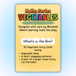 Katha Series – Little Learners Vegetables Cards | Story-Based 24 Vegetables | 2-5 Years | Meiokids