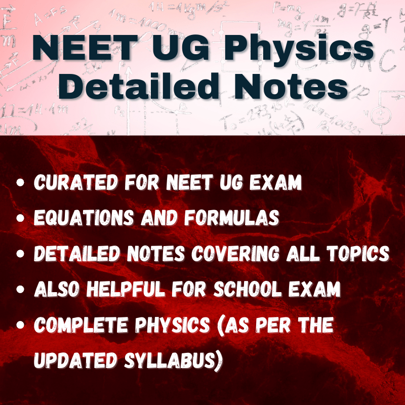 NEET Physics Notes by Meiosis Publiccations